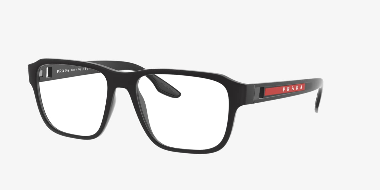 Prada Linea Rossa PS 04NV Rectangle Eyeglasses -PRADA LINEA ROSSA Eyeglasses- OptiVision