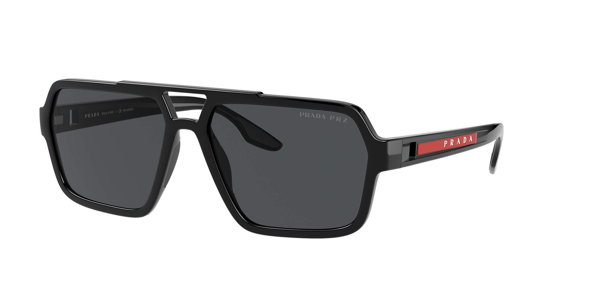Prada Linea Rossa PS 01XS Rectangle Sunglasses -PRADA LINEA ROSSA Sunglasses- OptiVision