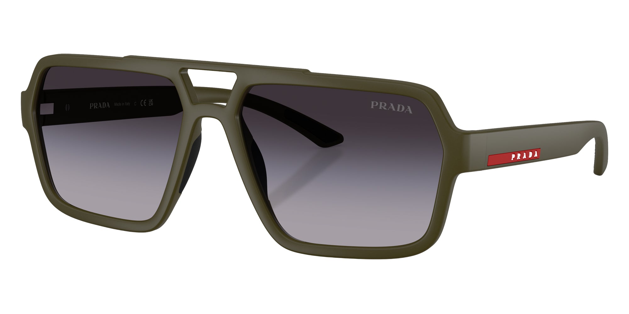 Prada Linea Rossa PS A06S Aviator Sunglasses -PRADA LINEA ROSSA Sunglasses- OptiVision