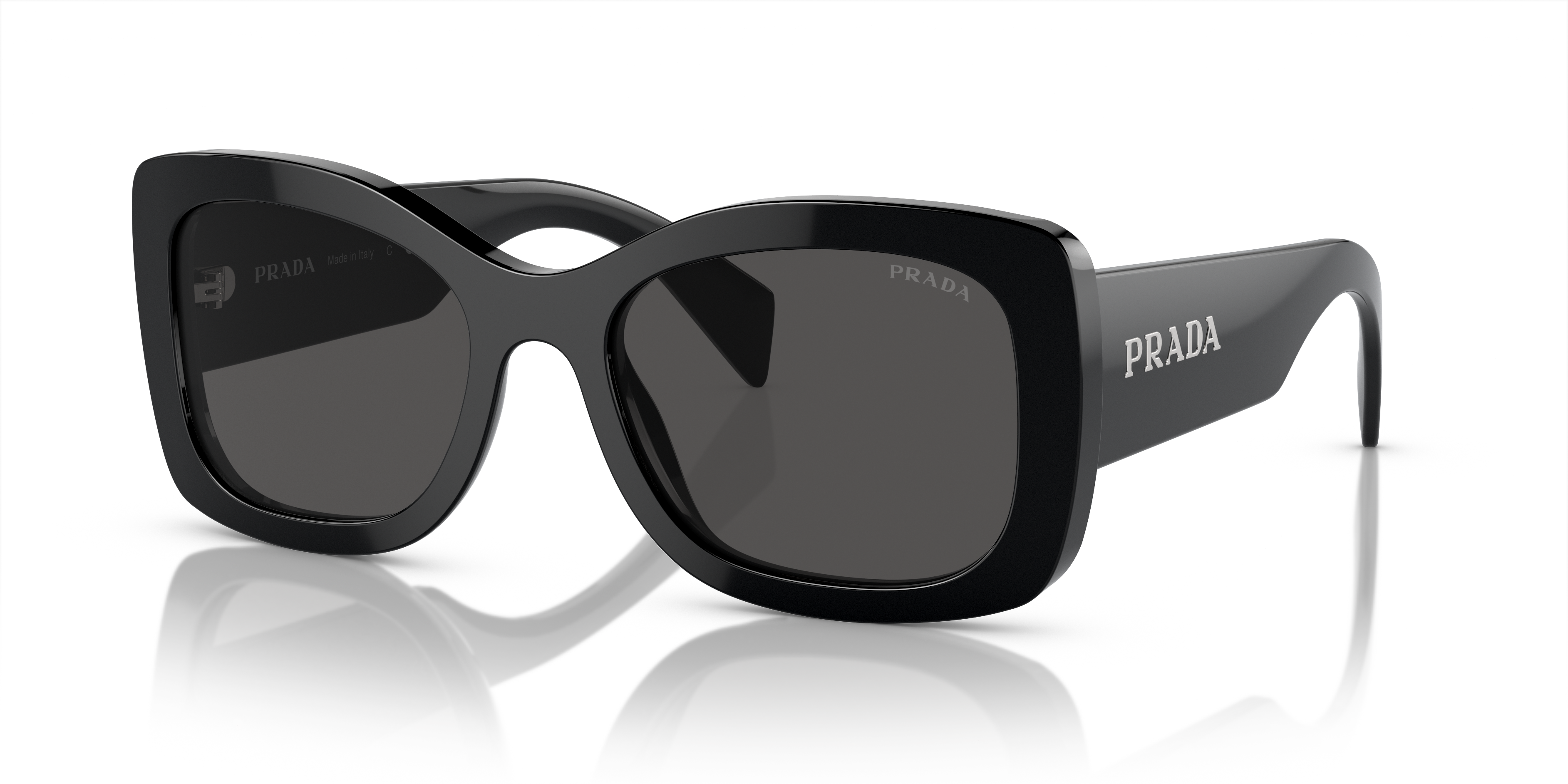 Prada PR A08S Oval Sunglasses