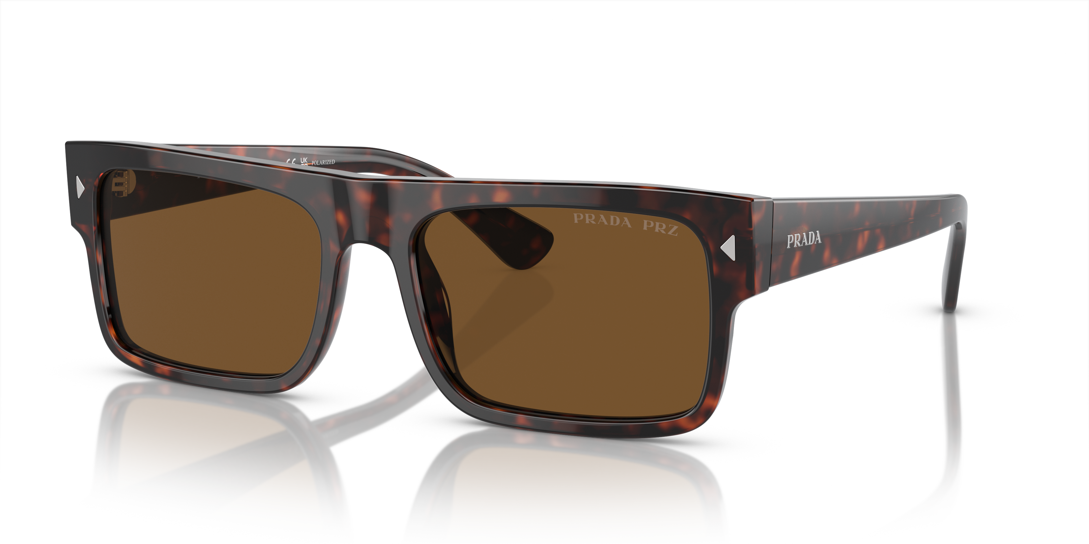 Prada PR A10S Rectangle Sunglasses