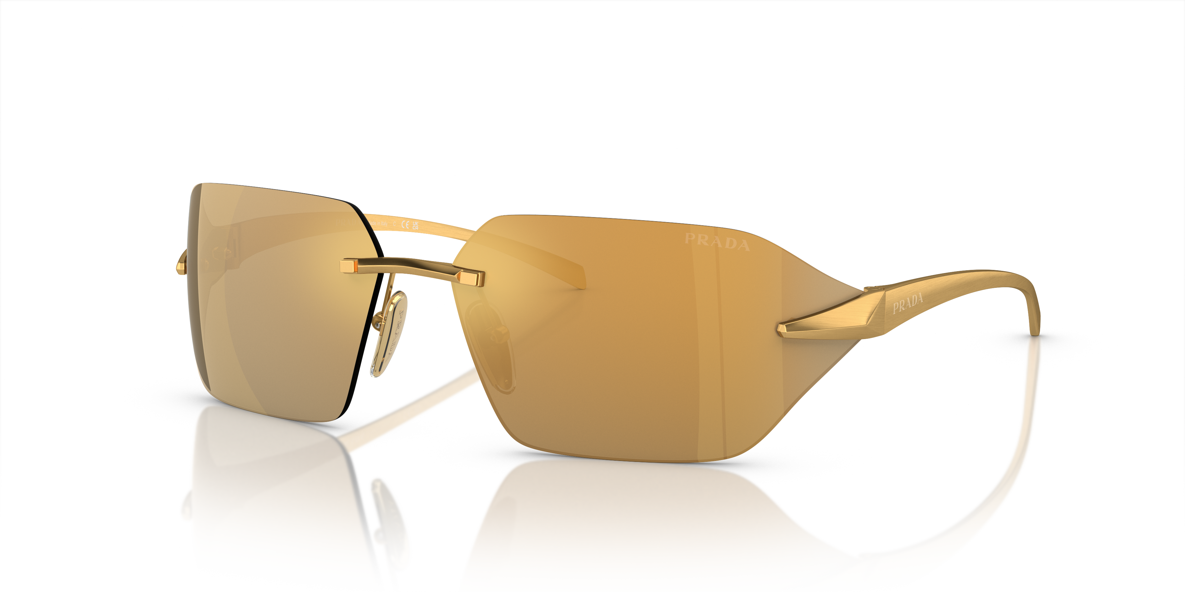 Prada PR A56S Irregular Sunglasses