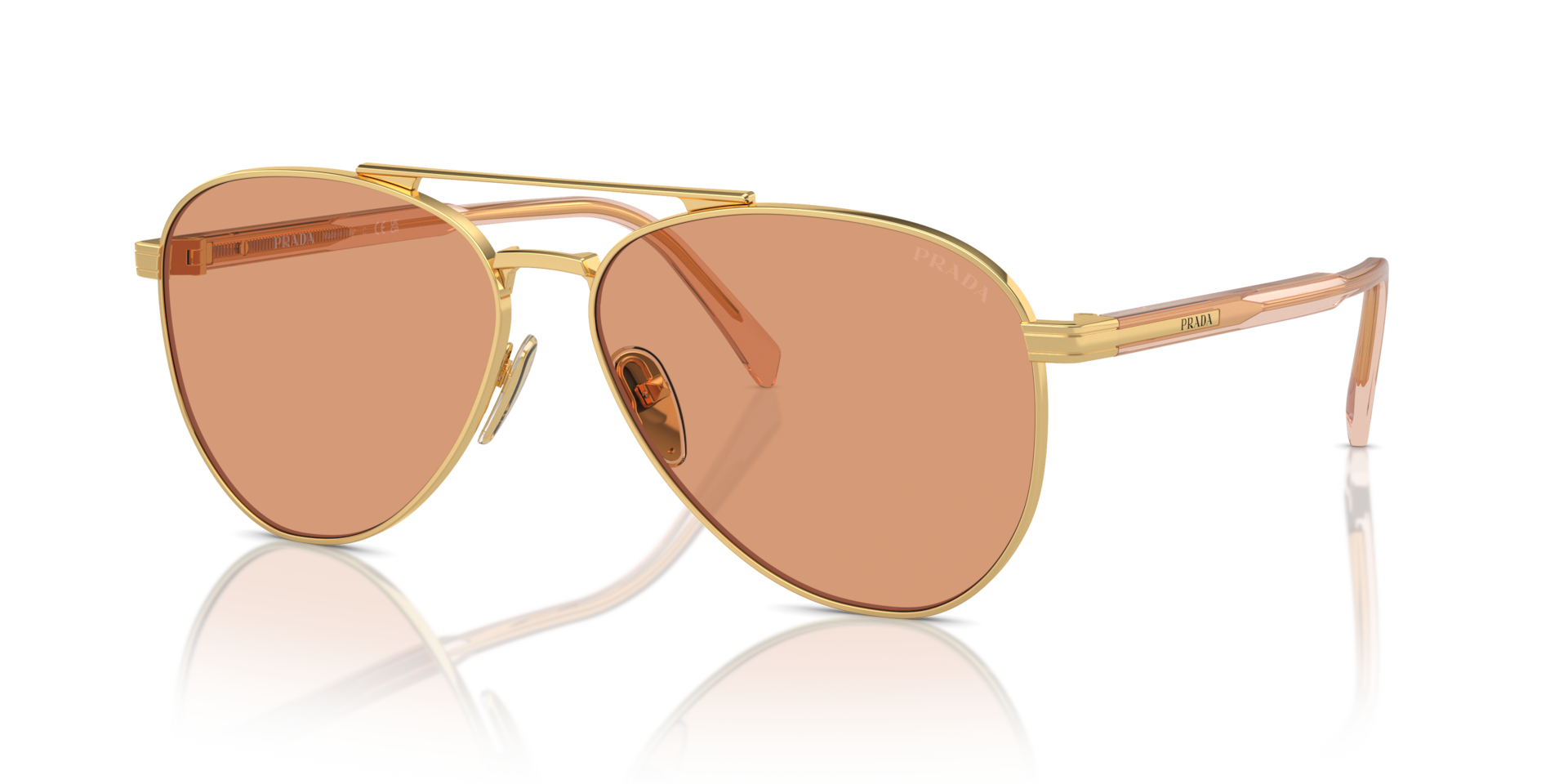 Prada PR A58S Pilot Sunglasses