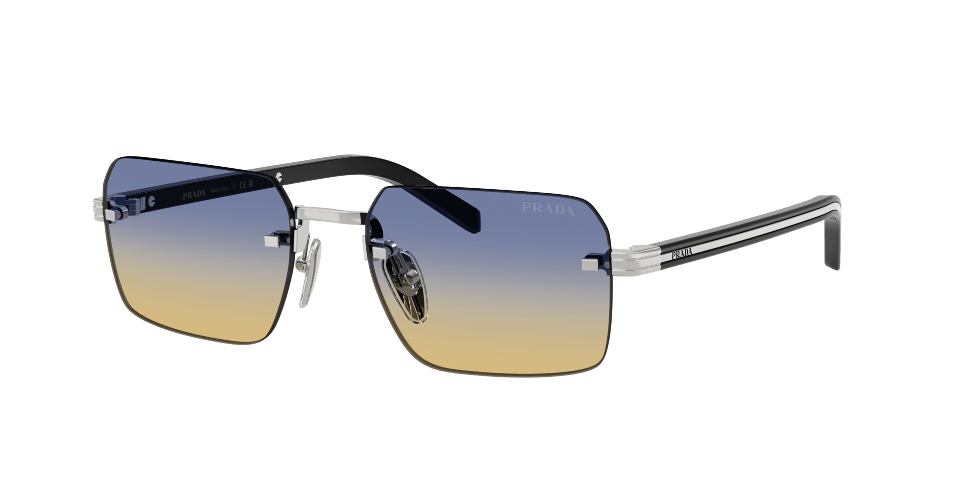 Prada PR D55S Rectangle Sunglasses -PRADA Sunglasses- Optivision
