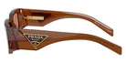 Prada PR 09ZS Rectangle Sunglasses -PRADA Sunglasses- Optivision