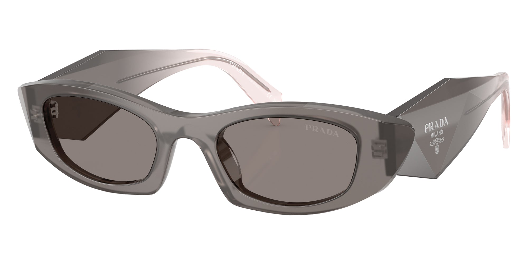 Prada PR B16S Oval Sunglasses