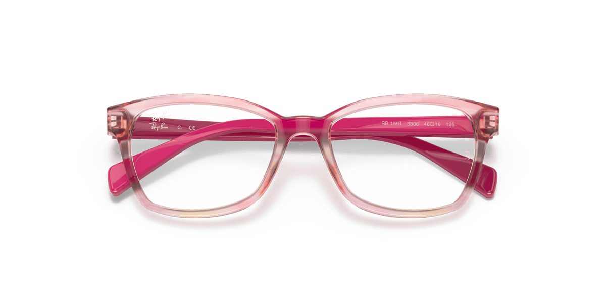 Ray-Ban RY1591 Square Eyeglasses -RAY-BAN KIDS Eyeglasses- Optivision