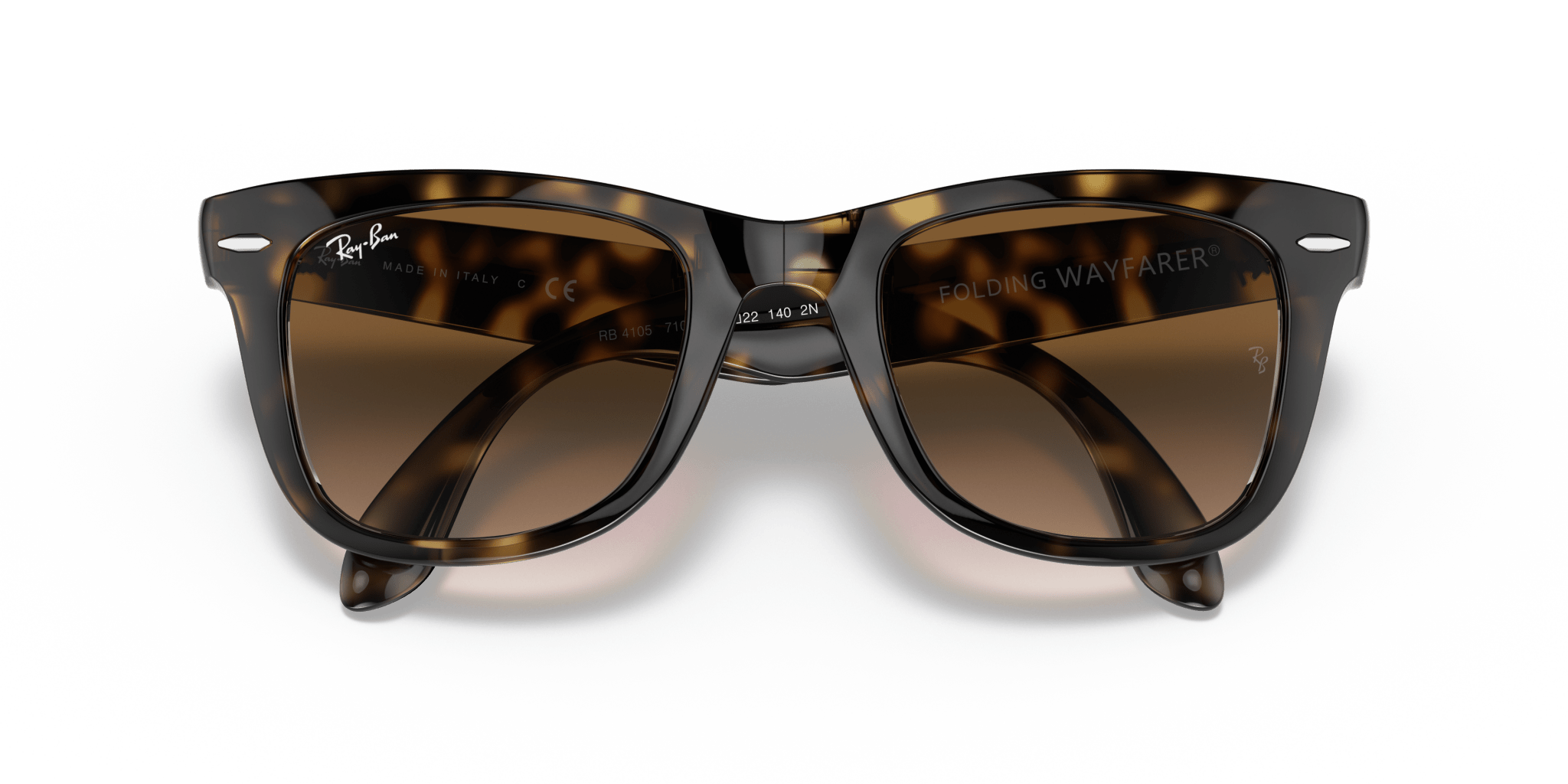 RAY-BAN RB4105 FOLDING WAYFARER -RAY-BAN Sunglasses- Optivision