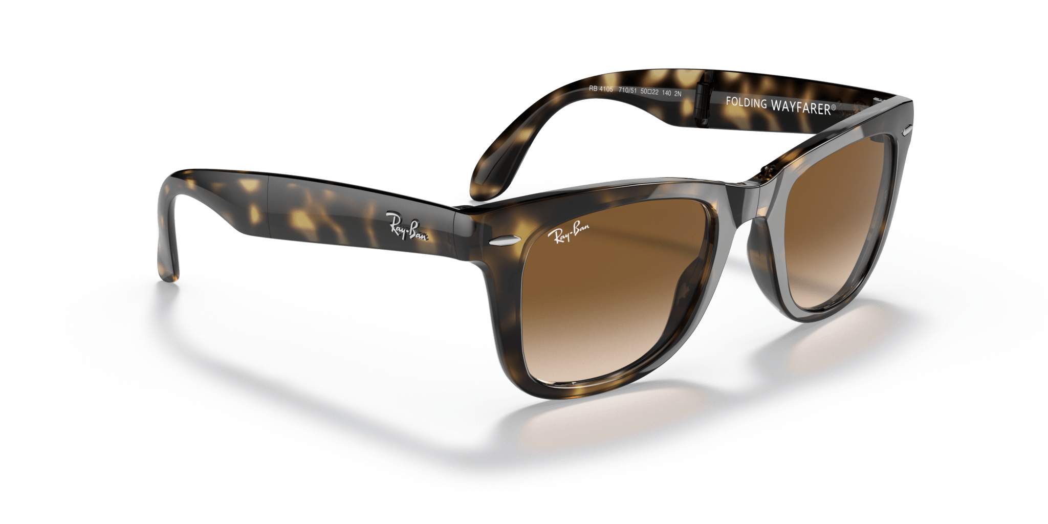 RAY-BAN RB4105 FOLDING WAYFARER -RAY-BAN Sunglasses- Optivision