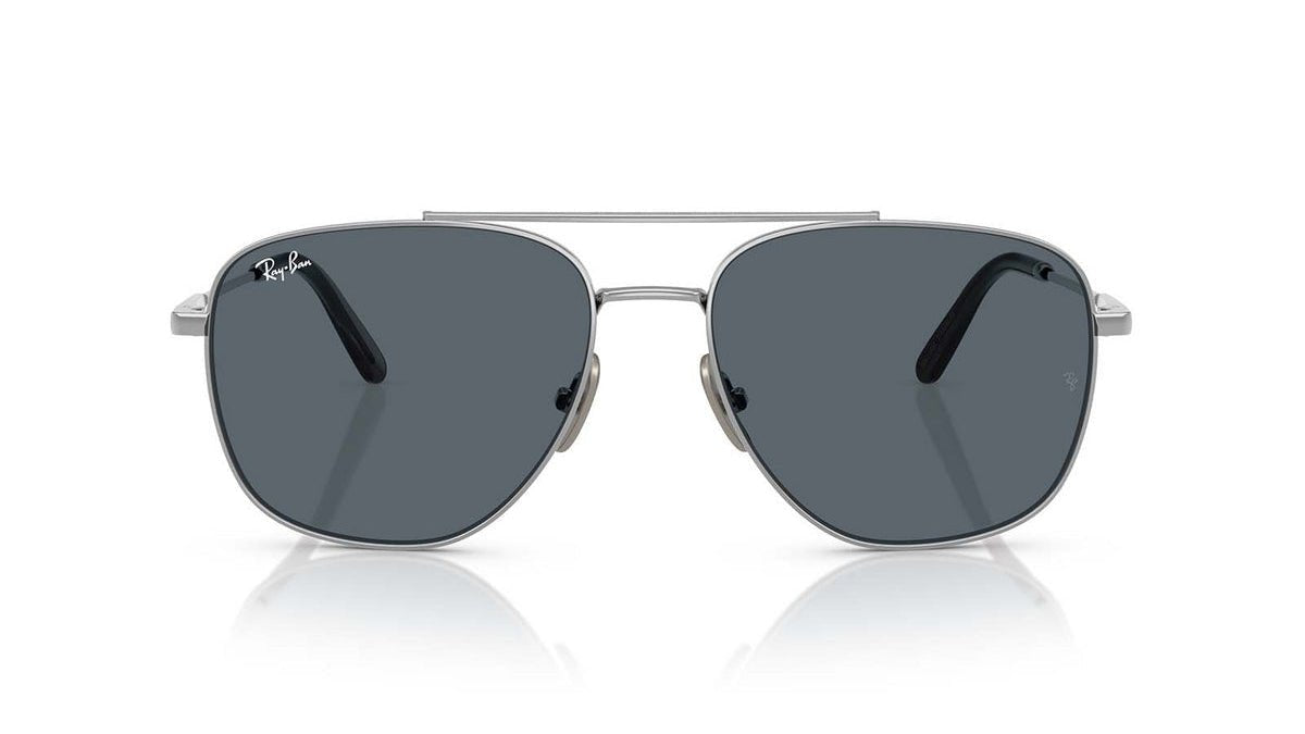 Ray-Ban RB8097 William Titanium Square Sunglasses -RAY-BAN Sunglasses- Optivision