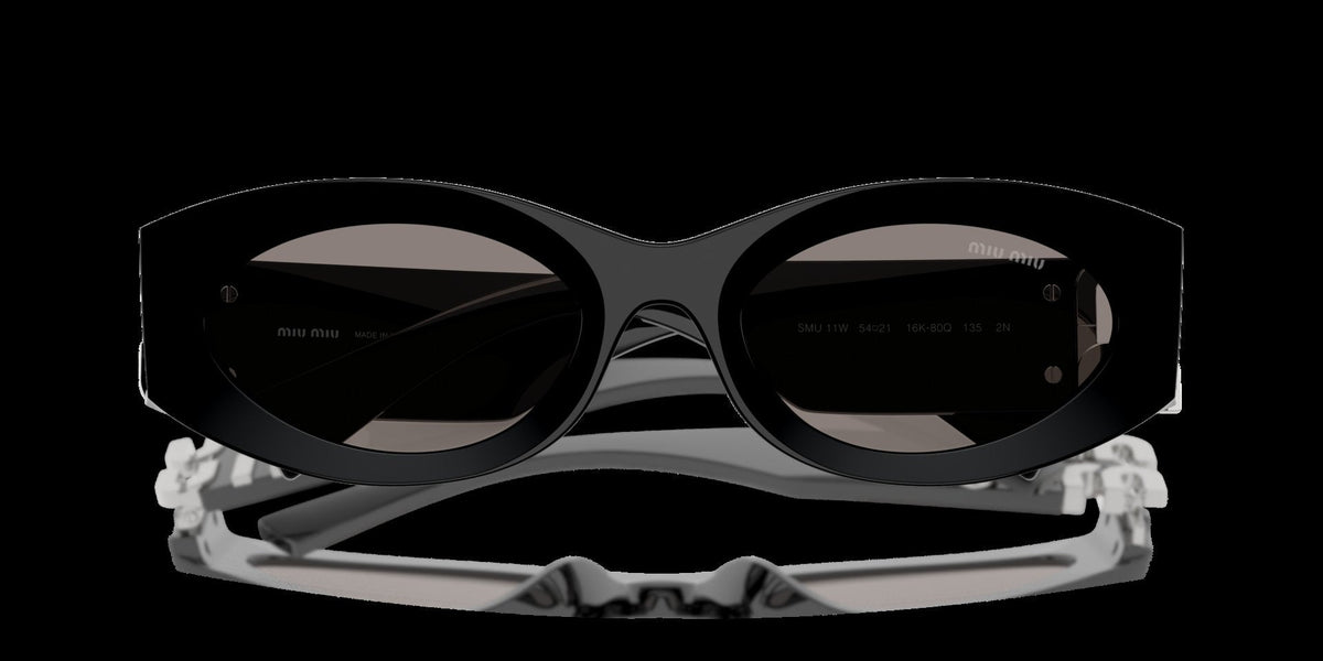 Miu Miu MU 11WS Oval Sunglasses -MIU MIU Sunglasses- Optivision