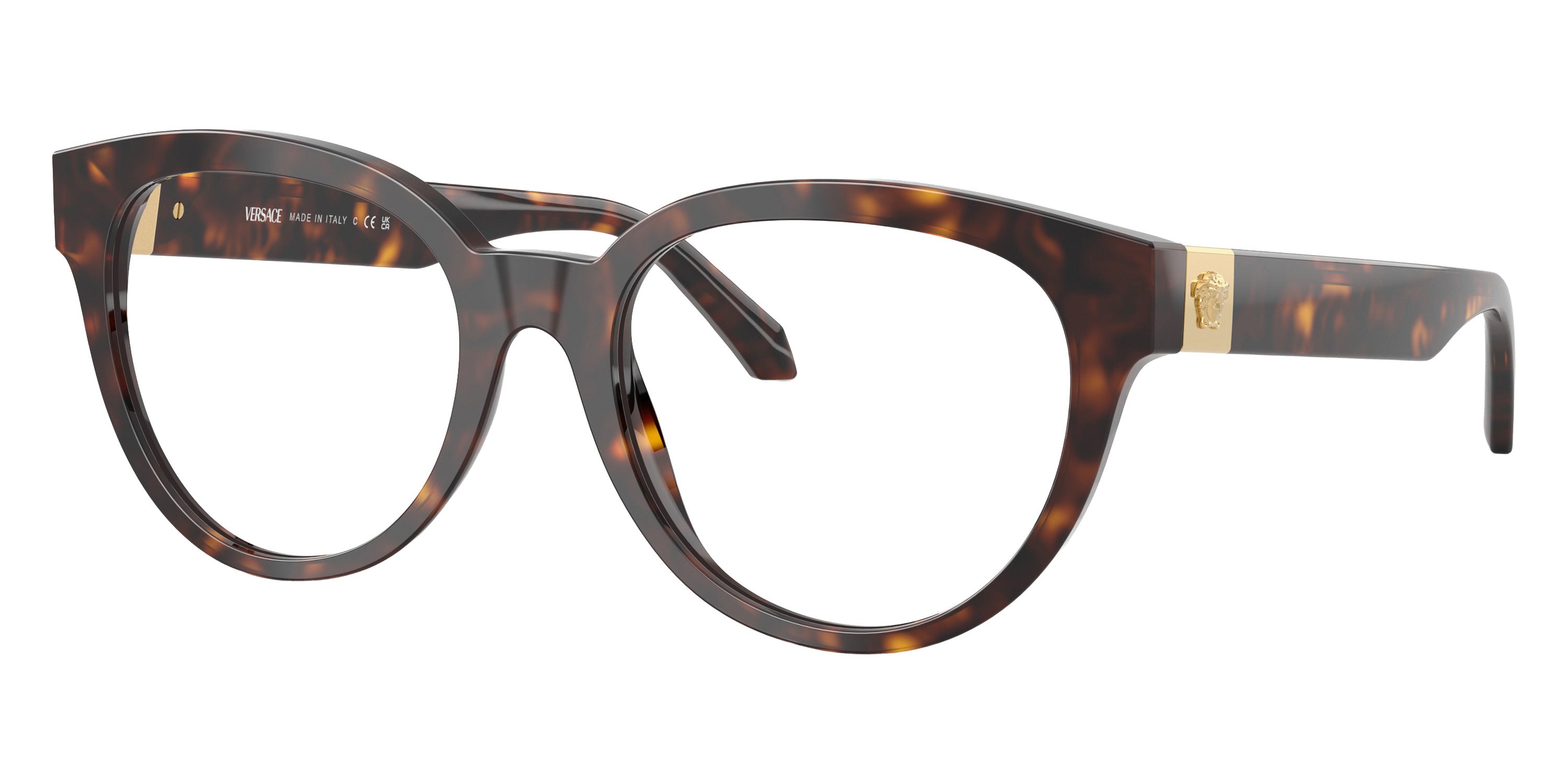 Versace VE3384 Round Eyeglasses