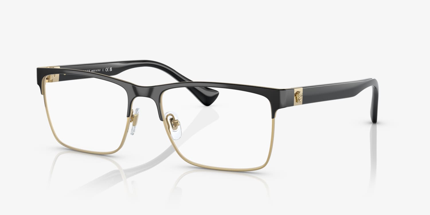Versace VE1285 Rectangle Eyeglasses