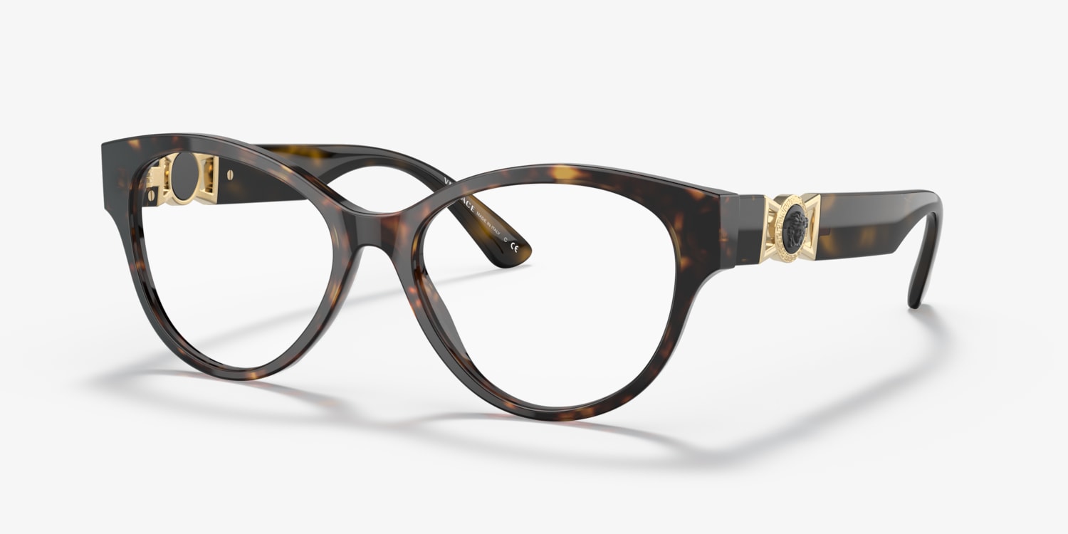 Versace VE3313 Round Eyeglasses