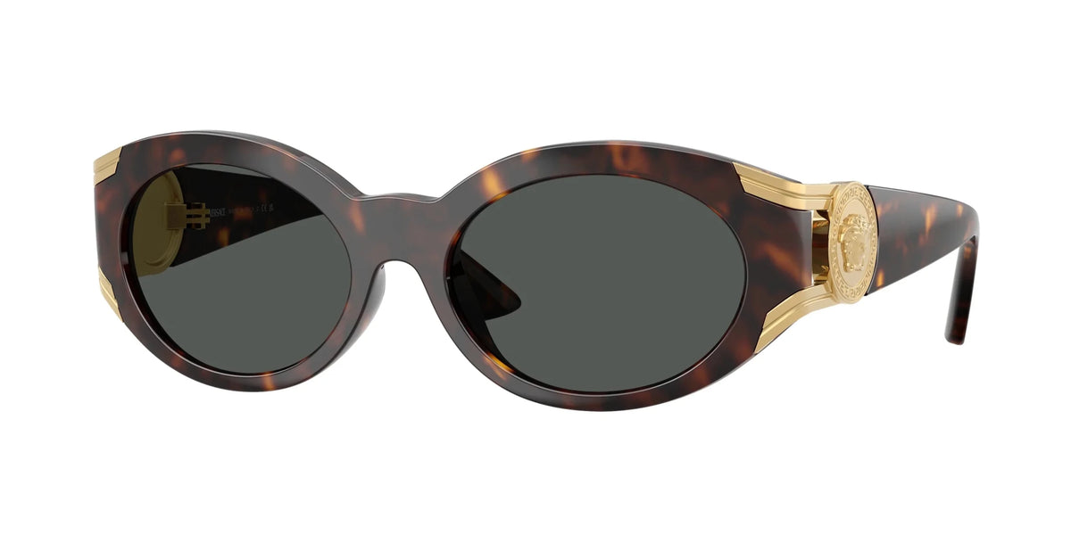 Versace VE4503U Oval Sunglasses -VERSACE Sunglasses- Optivision